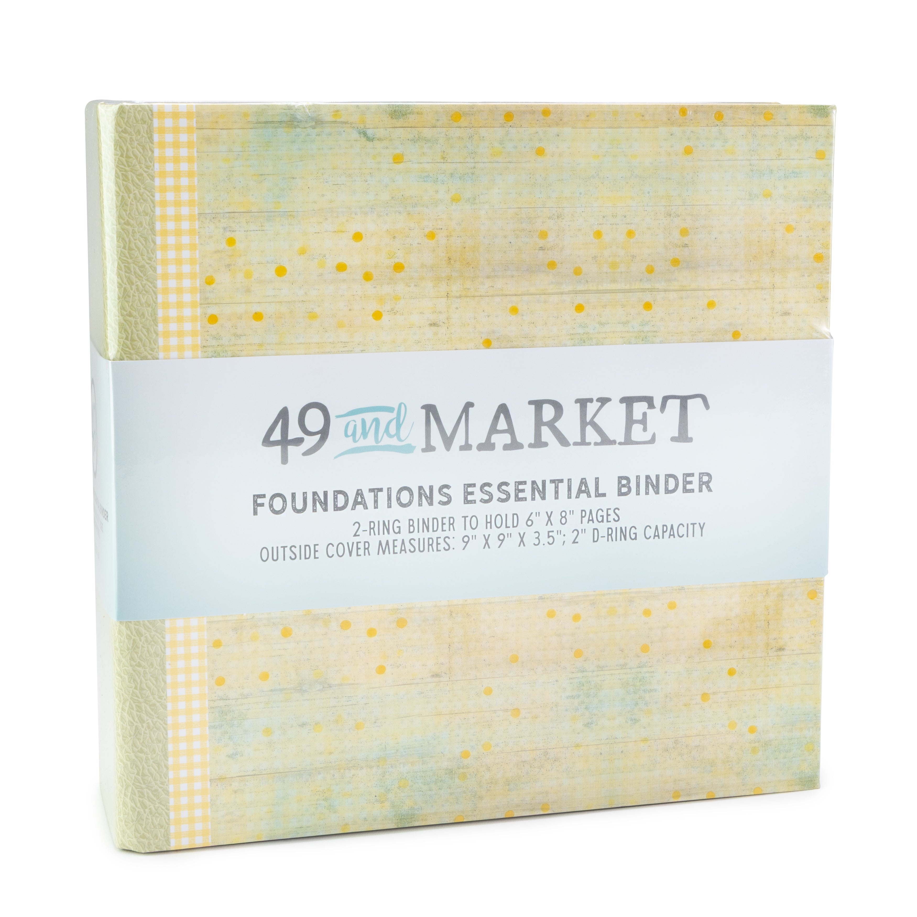 49 & Market Foundations Essential Binder - Sunny (w/pages)
